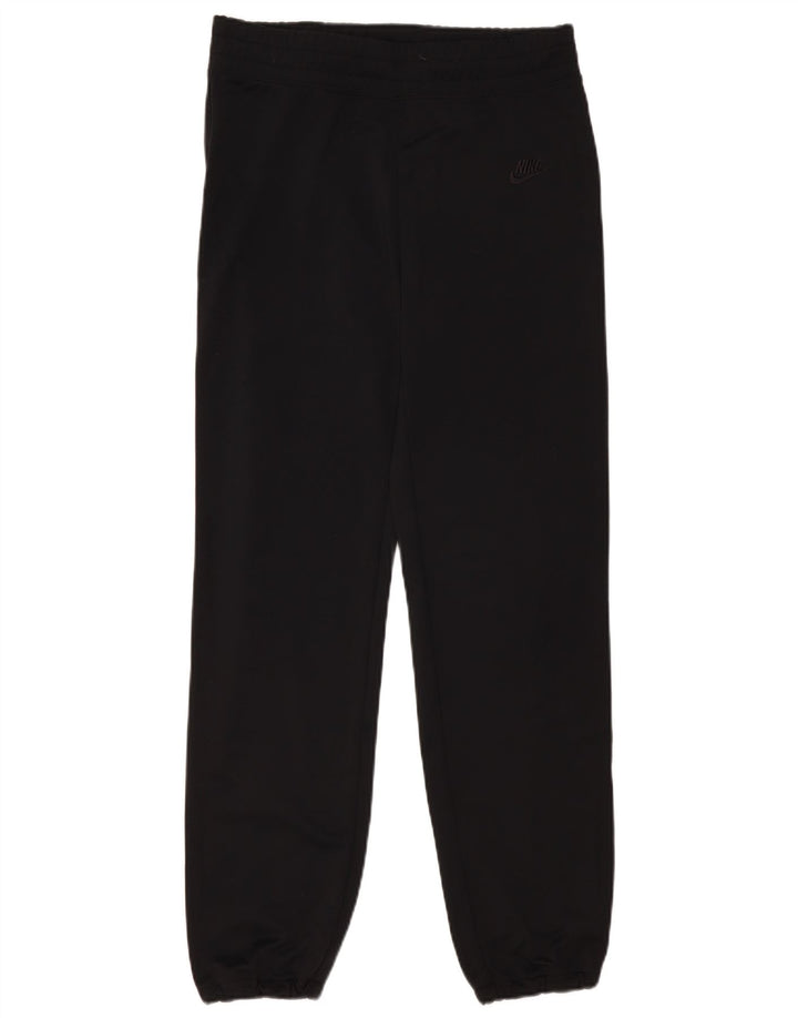 Nike Damen Trainingshose Jogger UK 10 Small Schwarz Polyester