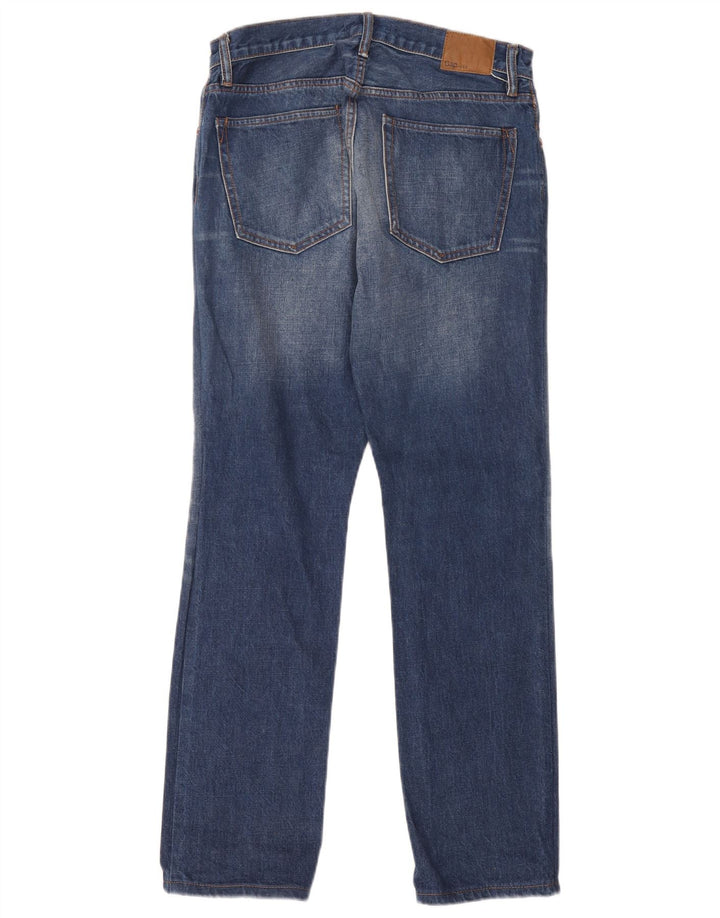 Gap Damen Straight Jeans W30 L32 Blau