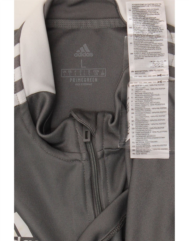ADIDAS Herren Aeroready Graphic Pullover Trainingsanzug Top Large Grau