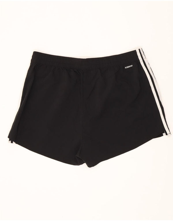 Adidas Damen Aeroready Sport Shorts UK 20/22 XL Schwarz Polyester