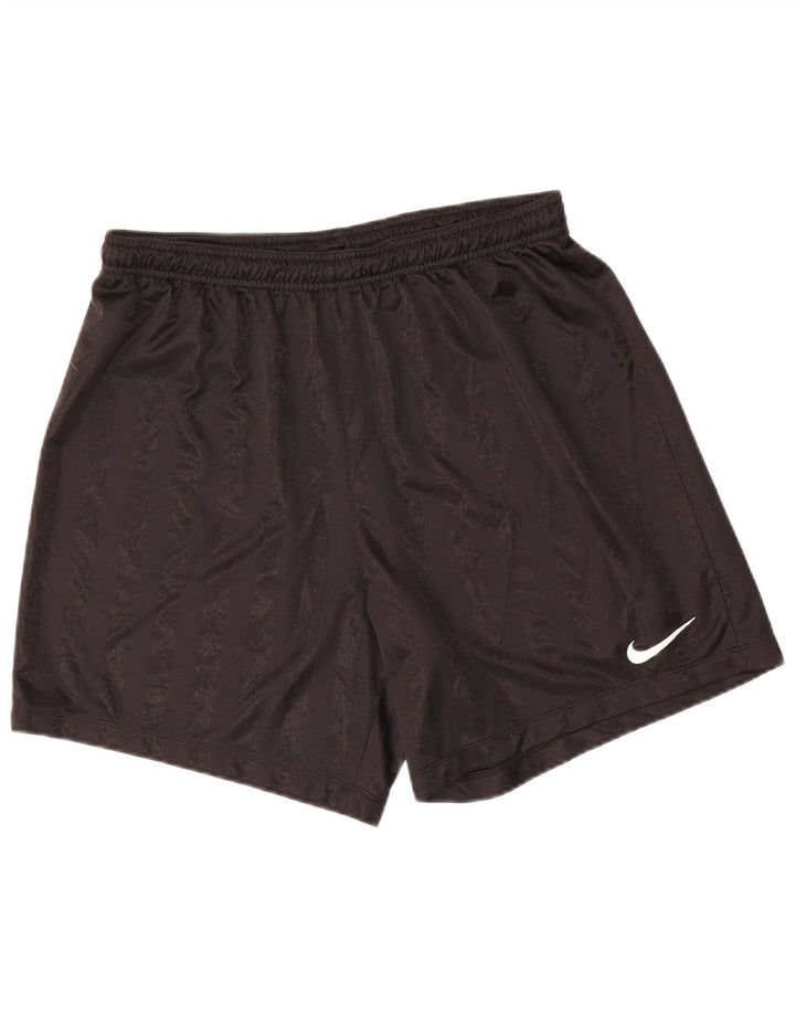 Nike Herren-Sportshorts, groß, aus schwarzem Polyester