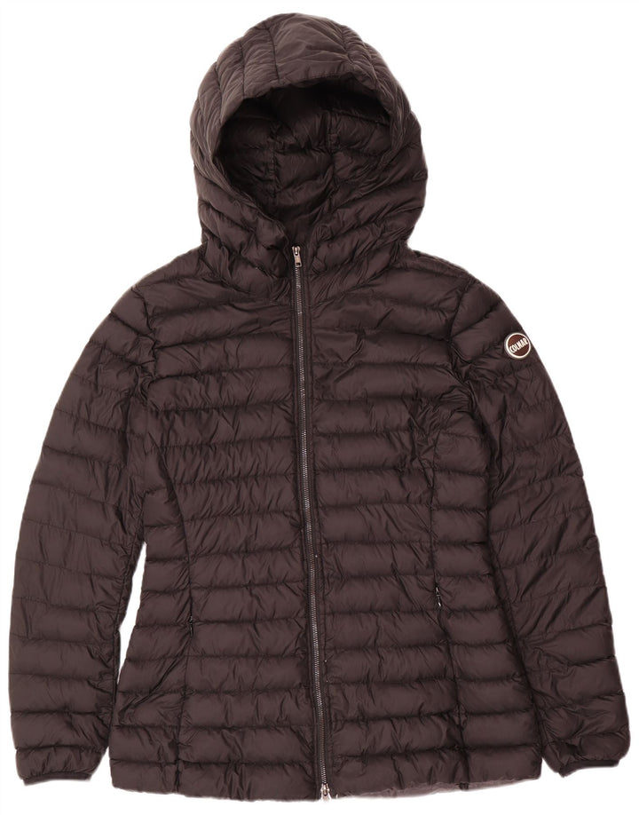 Colmar Damen Wattierte Jacke mit Kapuze IT 46 Large Schwarz Polyamid