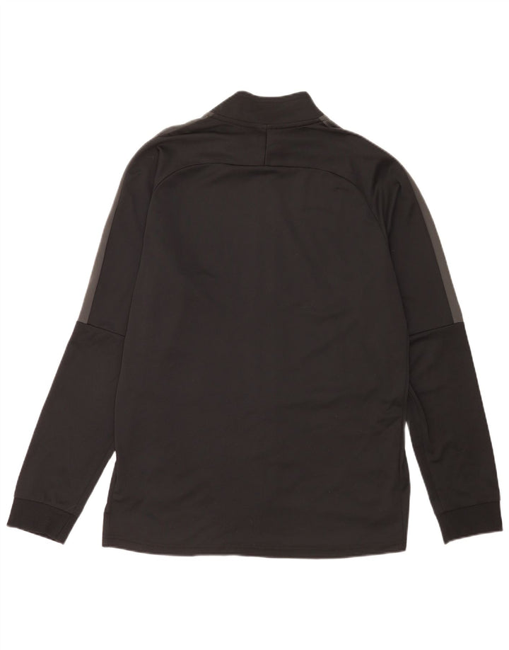 Nike Herren-Trainingsanzug-Top-Jacke, groß, schwarz, Polyester, Sport