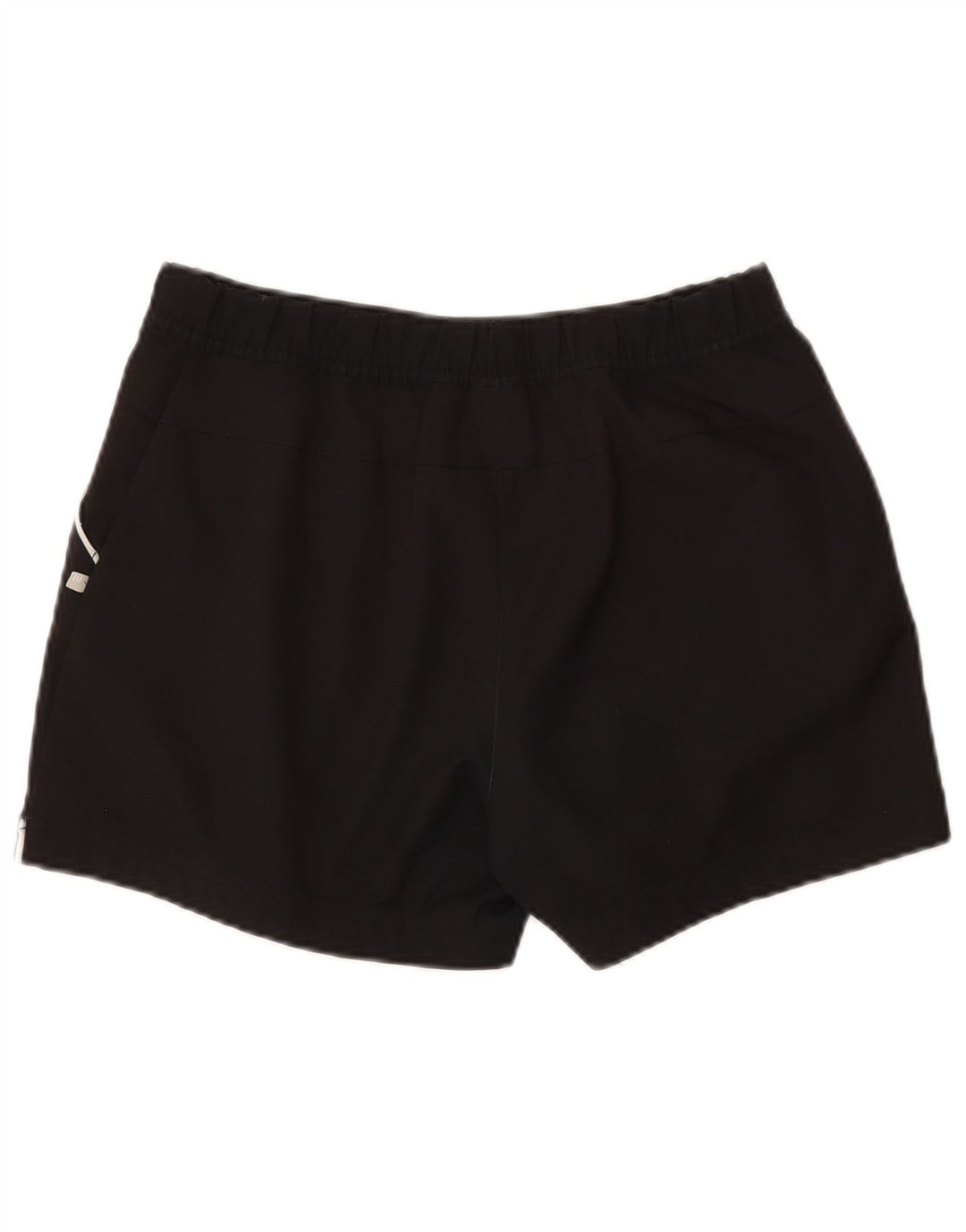 Adidas Damen Sportshorts UK 12 Medium Schwarz Polyester