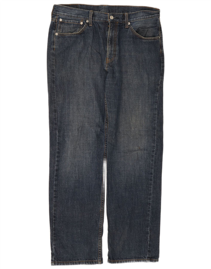Levi's Herren 751 Straight Jeans W36 L32 Blaue Baumwolle