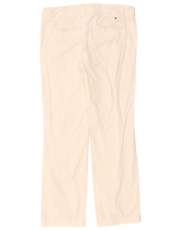 Tommy Hilfiger Damen gerade Chinohose US 4 Small W32 L29 Weiß