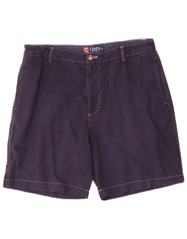 Chaps Herren-Chinoshorts, Größe L, W34, Marineblau, Baumwolle