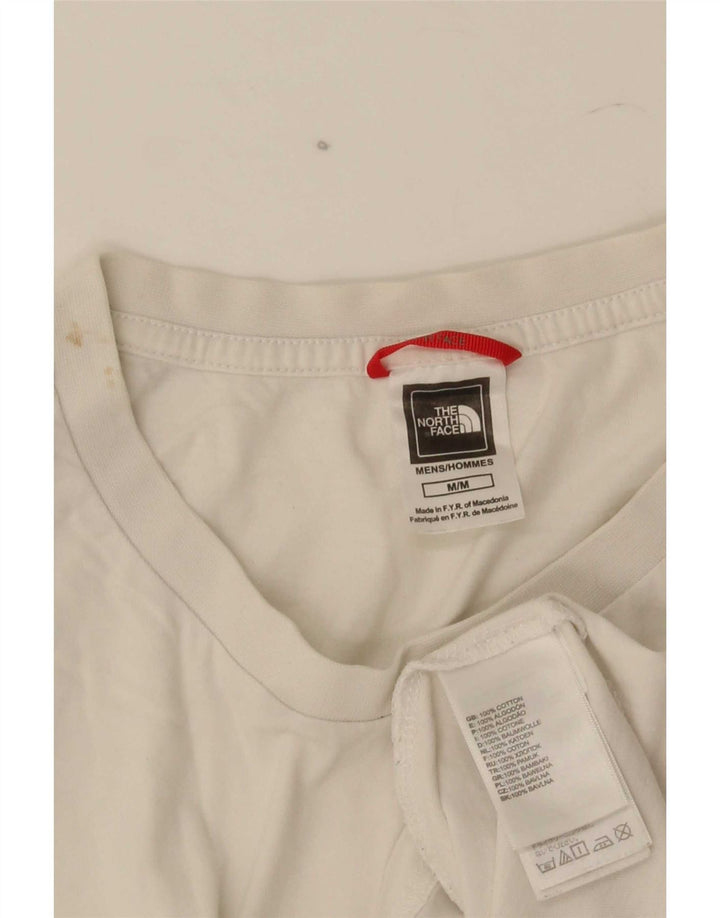 The North Face Herren-T-Shirt mit Grafik, mittelweiße Baumwolle
