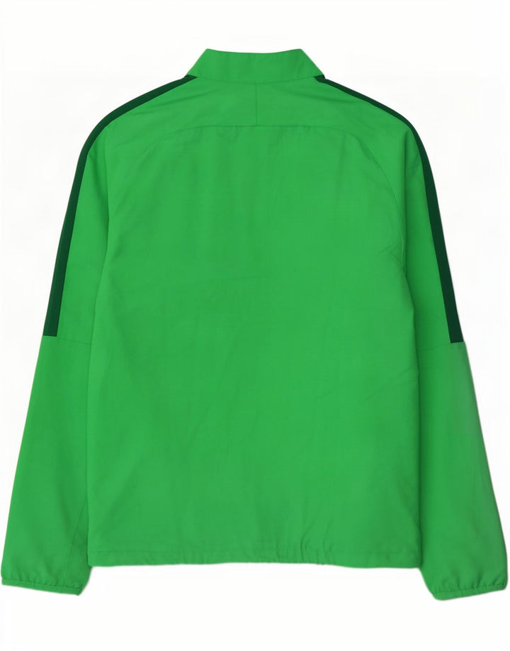 Nike Herren Dri Fit Trainingsanzug Top Jacke 2XL Grün Colourblock Polyester