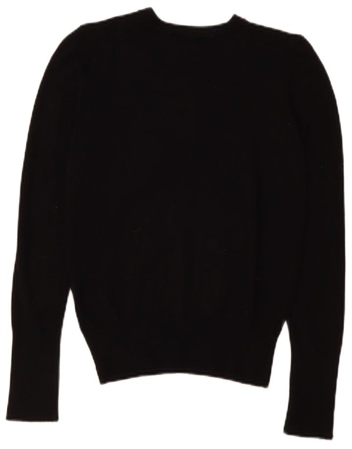 Zara Damen-Pullover mit Rundhalsausschnitt, Gr. 10, Größe S, Schwarz