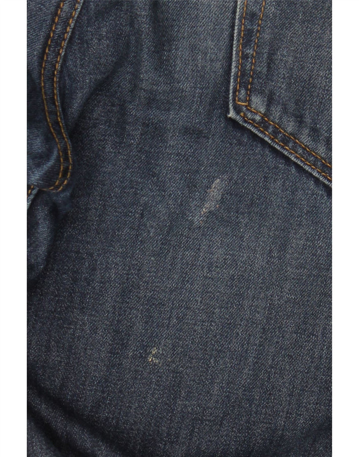 Levi's Herren 514 Straight Jeans W32 L30 Marineblaue Baumwolle