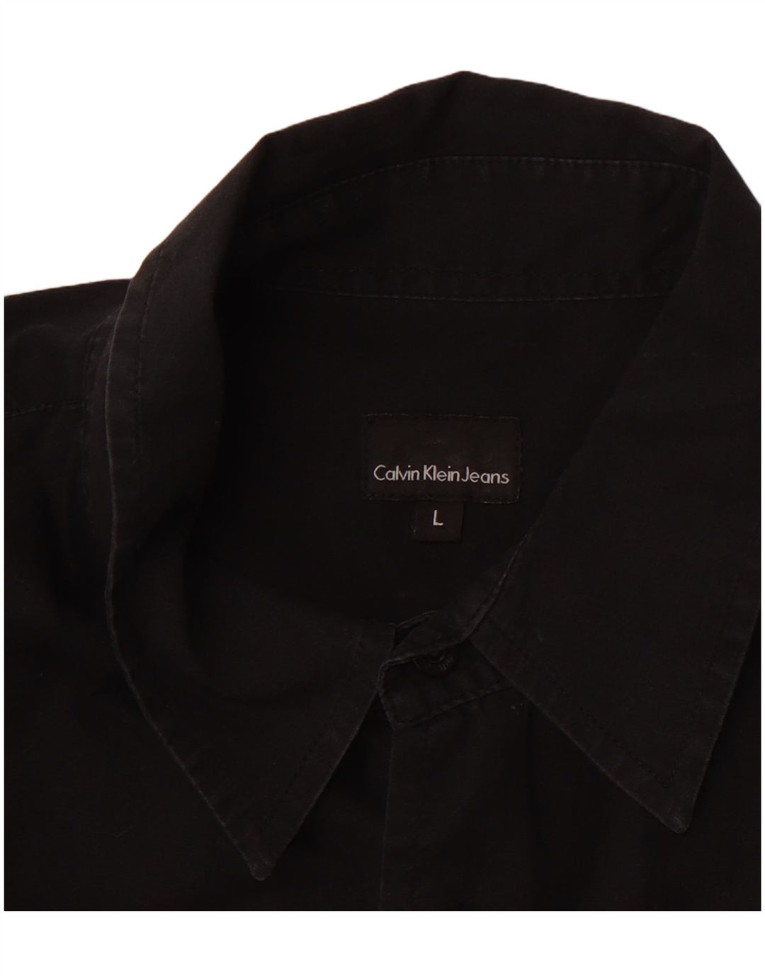 CALVIN KLEIN Herrenhemd Large Schwarz