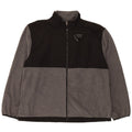 IZOD Herren Fleecejacke UK 44 2XL Graues Colourblock-Polyester