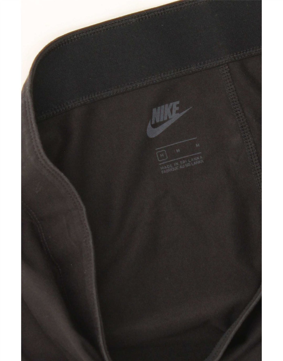 Nike Damen Graphic Leggings UK 12 Medium Schwarz