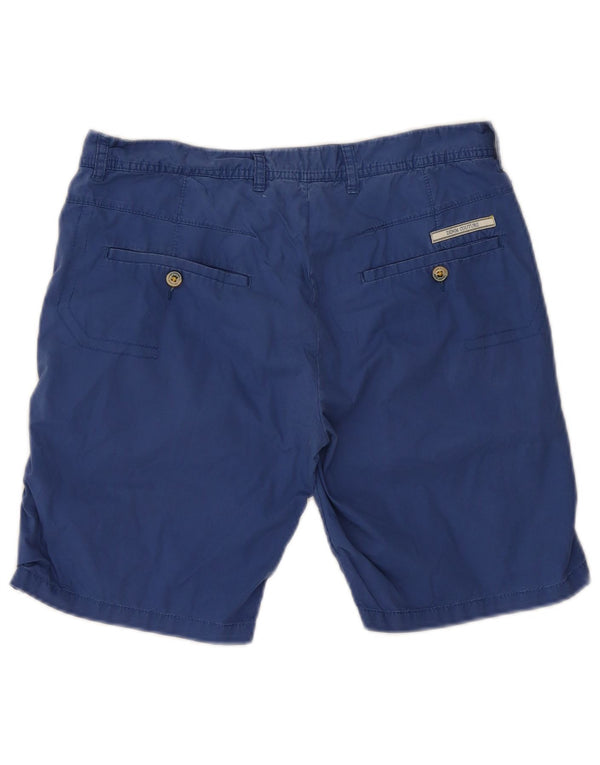 Zara Herren Chinoshorts EU 38 Small W30 Blau