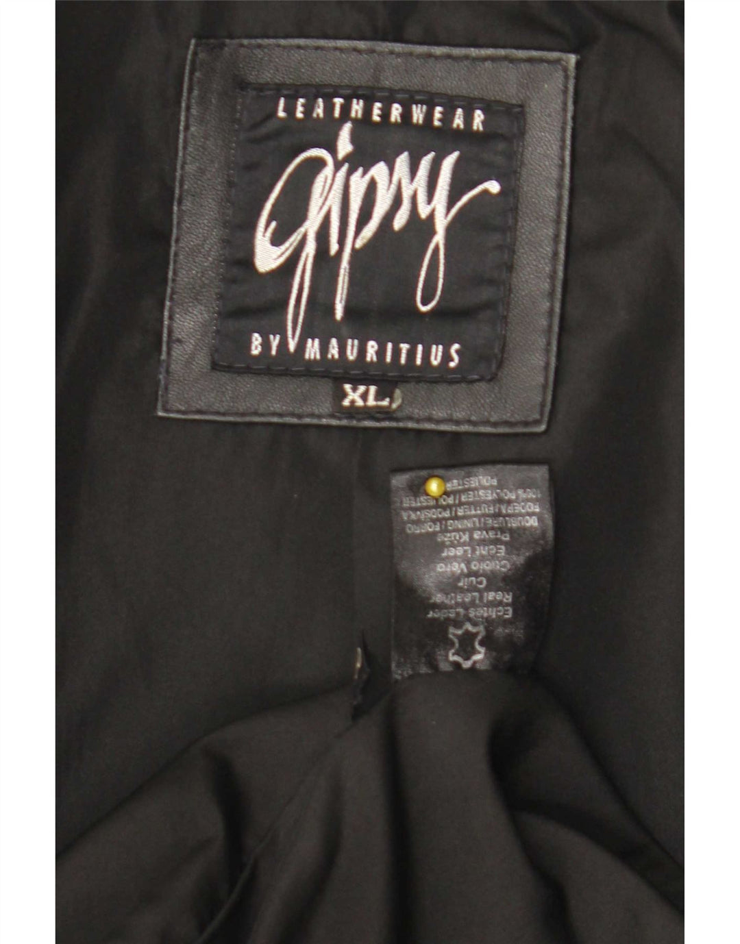Gipsy by Mauritius Herren-Blazer mit 3 Knöpfen, UK 42, XL, Schwarz