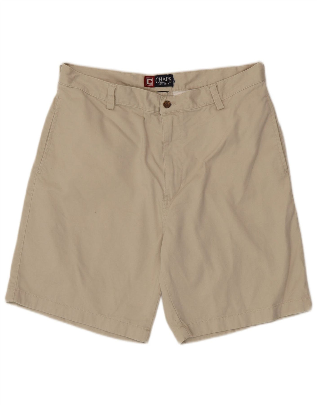 Chaps Herren Chinoshorts W34 Large Beige