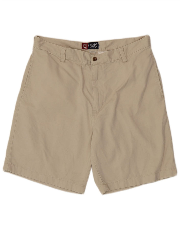 Chaps Herren Chinoshorts W34 Large Beige