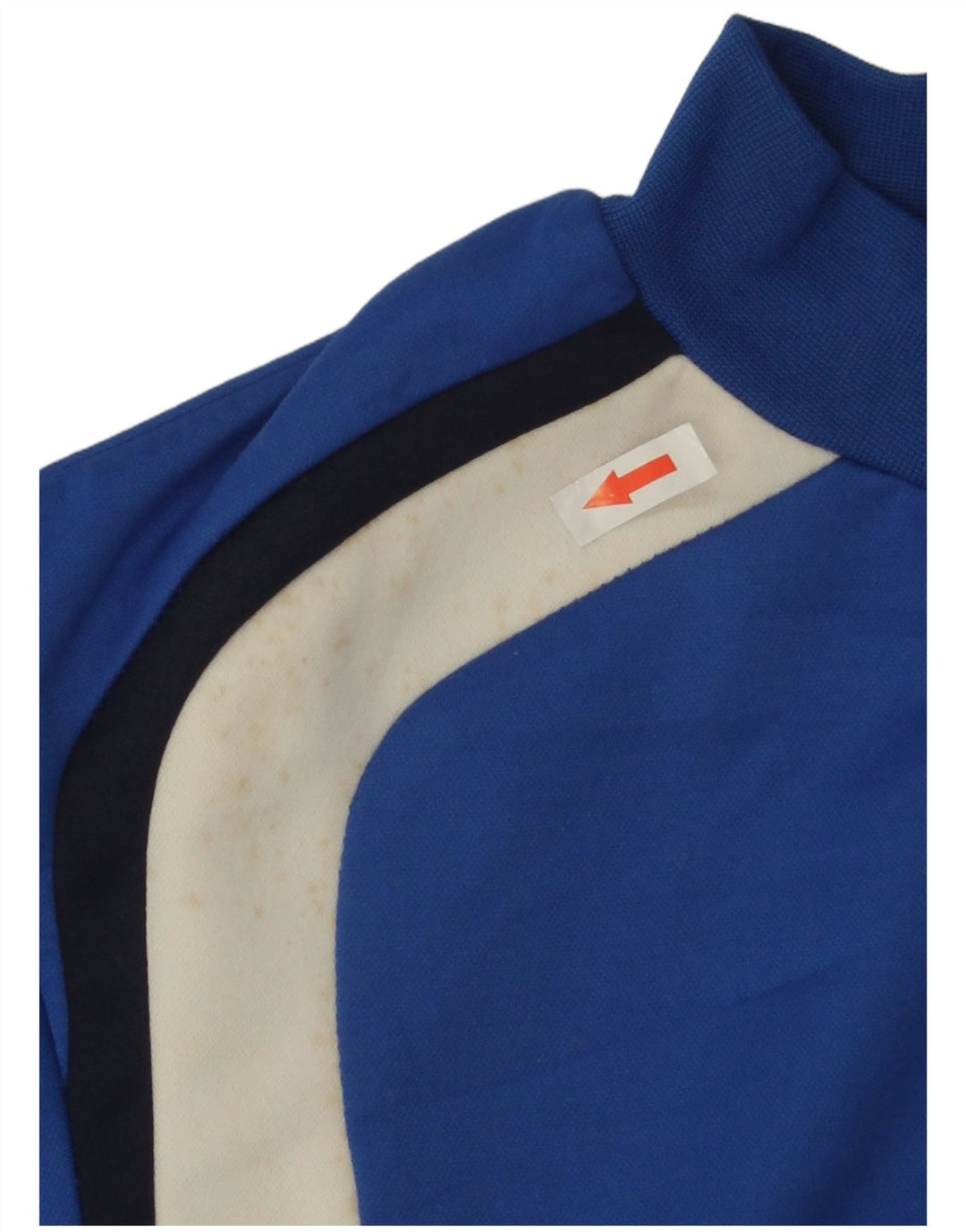 Diadora Herren-Sweatshirt-Pullover, kleines blaues Farbblock-Polyester