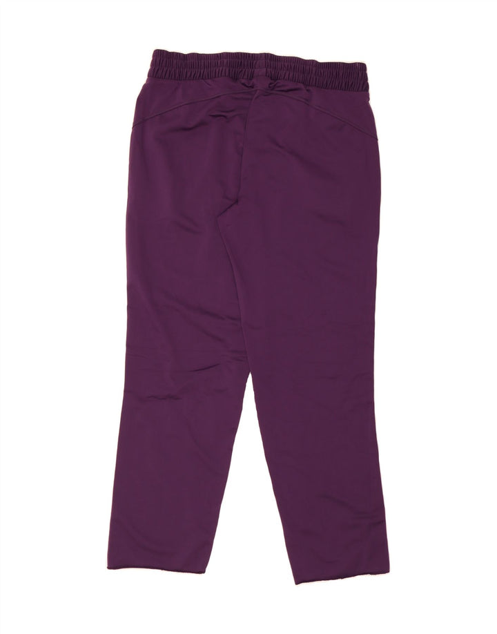 PUMA Womens Tracksuit Trousers UK 16 Large Purple Polyester Vintage Puma and Second-Hand Puma from Messina Hembry 