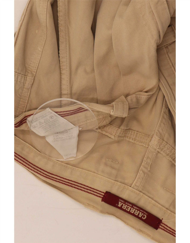 Carrera Herren Cargo Shorts Large W36 Beige Baumwolle