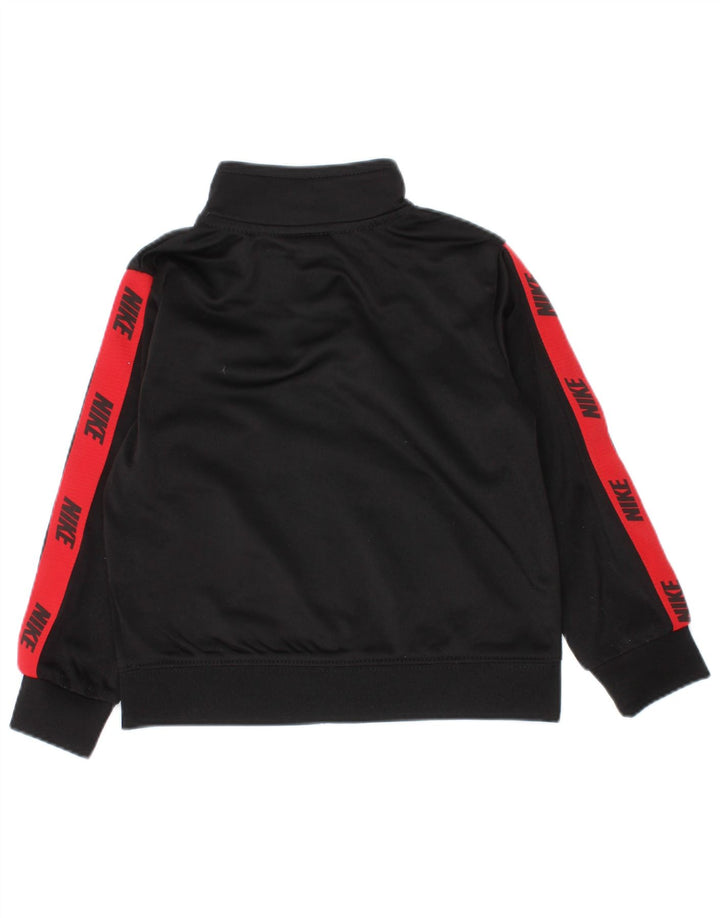 Nike Baby-Jungen-Trainingsanzugoberteil mit Grafik, 18–24 Monate, Schwarz, Farbblock