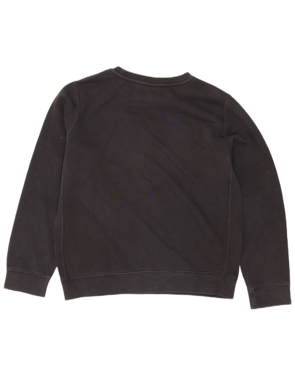 Nike Jungen-Sweatshirt mit Grafik, 12–13 Jahre, Größe L, Schwarz, Baumwolle, Sport