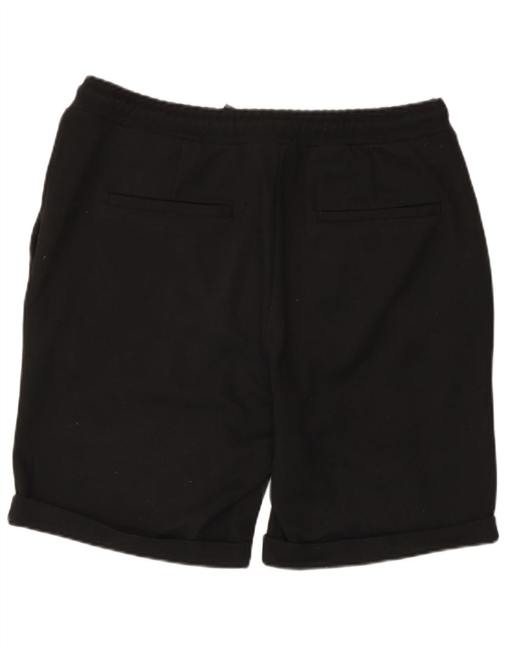 Zara Herren-Sportshorts, groß, aus schwarzem Polyester