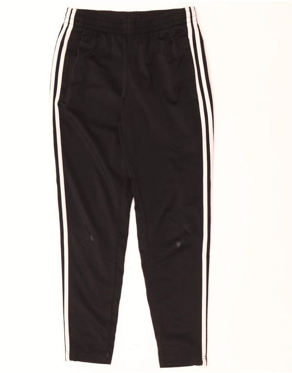 Adidas Damen Trainingshose UK 8/10 Small Schwarz Polyester