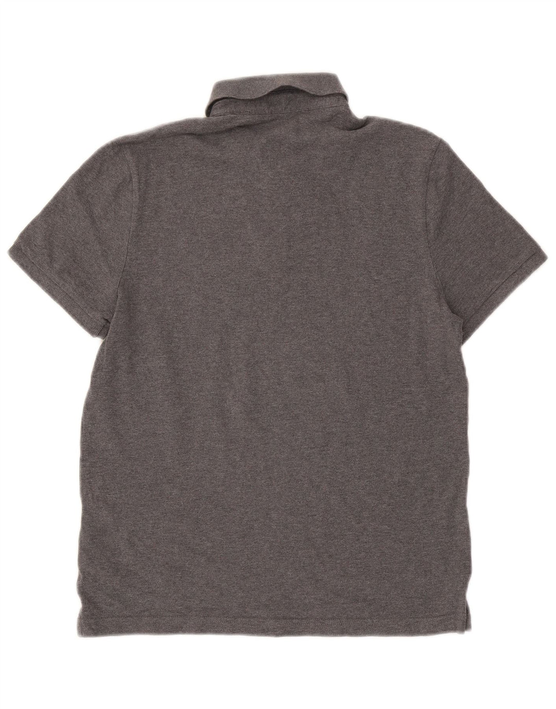 Tommy Hilfiger Herren-Poloshirt mit normaler Passform, kleine graue Baumwolle