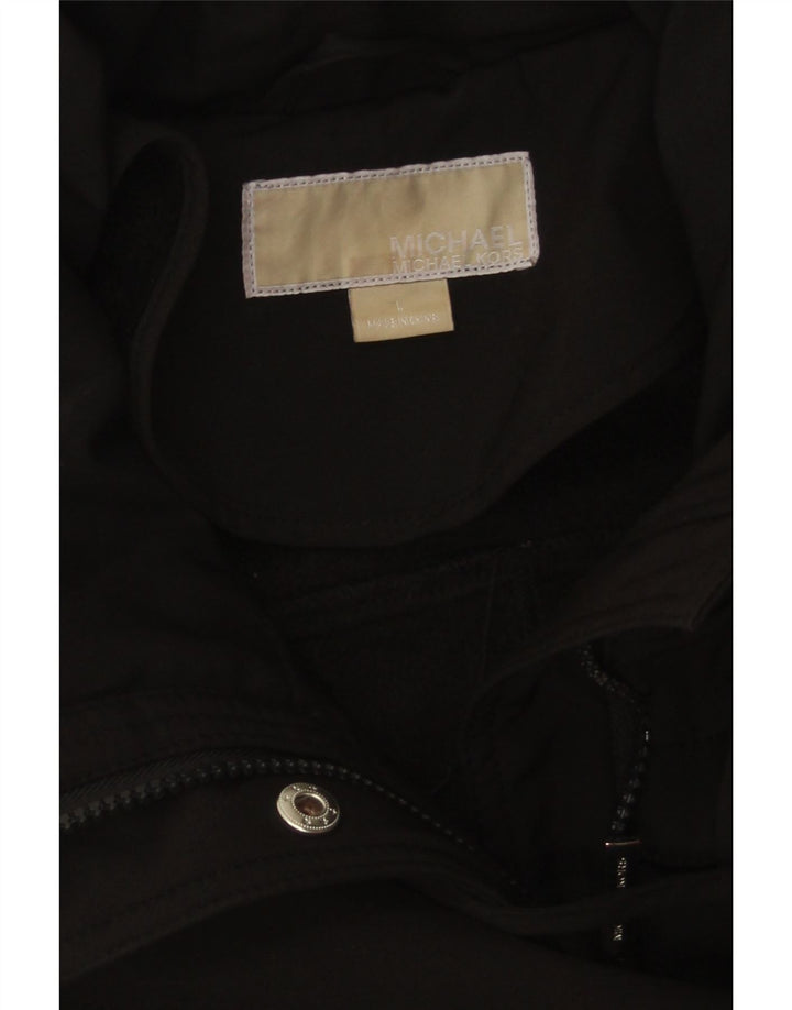 Michael Kors Damenmantel UK 14 Large Schwarz Polyester