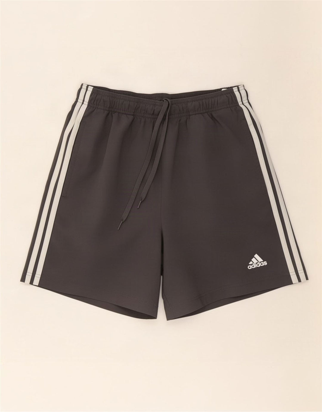 Adidas Herren-Sportshorts, großes graues Polyester