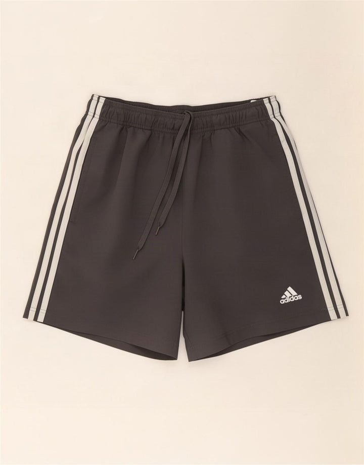 Adidas Herren-Sportshorts, großes graues Polyester