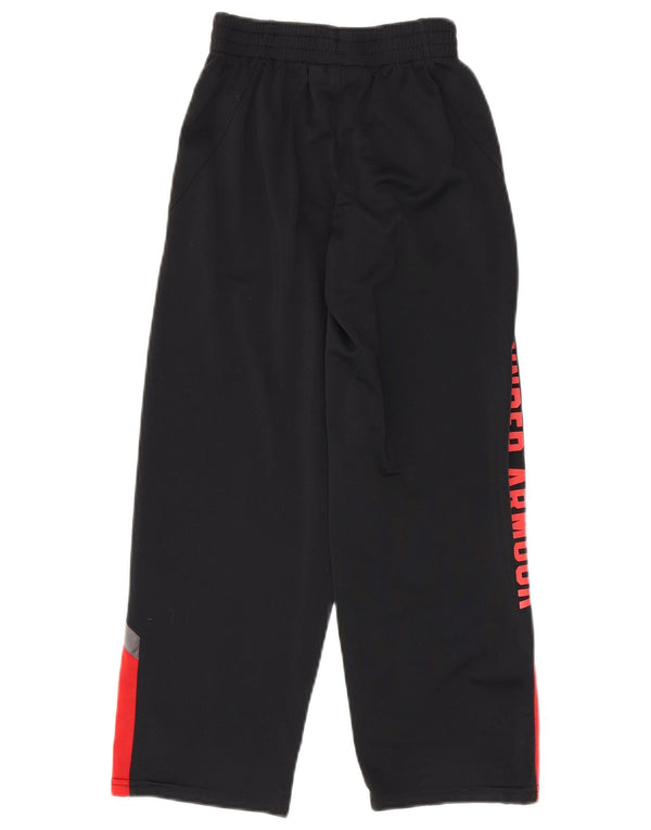 Under Armour Jungen-Trainingshose, 7–8 Jahre, Größe S, Schwarz, Farbblock