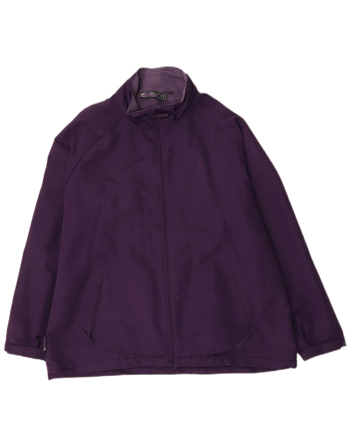 Mountain Essentials Damen Windjacke UK 22 3XL Lila Polyester