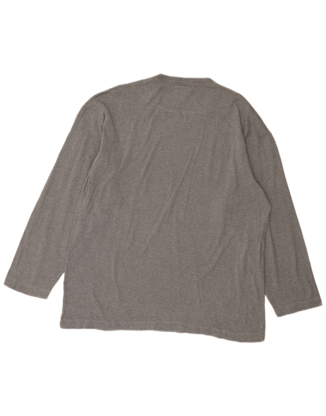 Fila Herren-Oberteil, langärmelig, XL, grau gefleckte Baumwolle