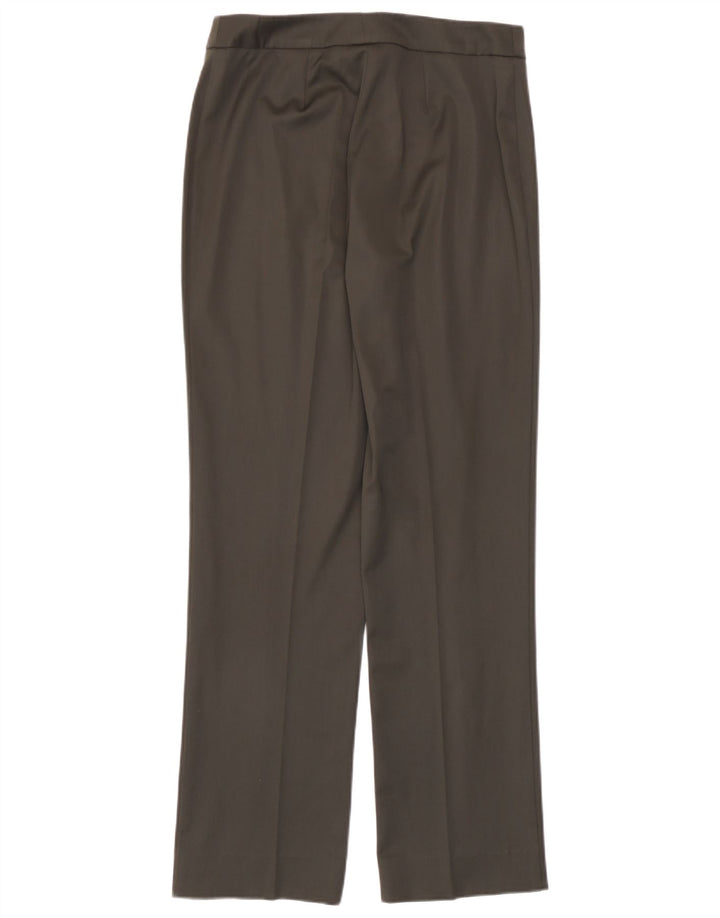 Marella Damen-Anzug mit 2 Knöpfen, 2-teilig, UK 10, Größe S, W27, L30, braune Wolle