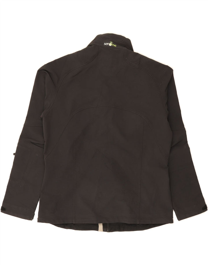 PATAGONIA Womens Tracksuit Top Jacket UK 16 Large Black Polyester Vintage Patagonia and Second-Hand Patagonia from Messina Hembry 