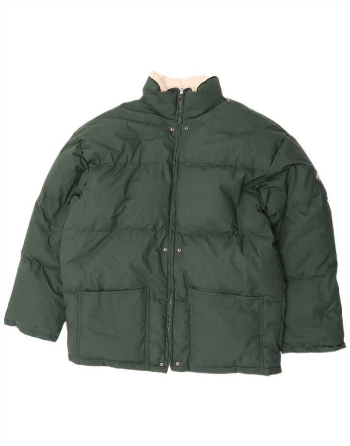 Diadora Herren Übergroße wattierte Jacke UK 40 Large Grün