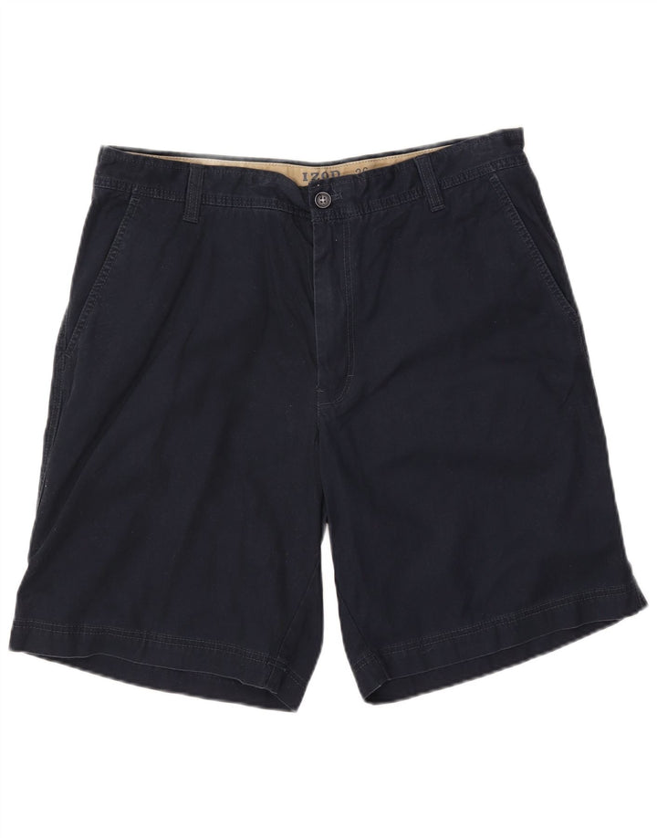 IZOD Herren Salzwasser-Chinoshorts W36 Große marineblaue Baumwolle