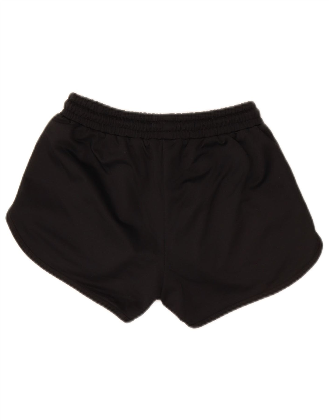 Ellesse Womens Graphic Sport Shorts UK 8 Small Schwarz