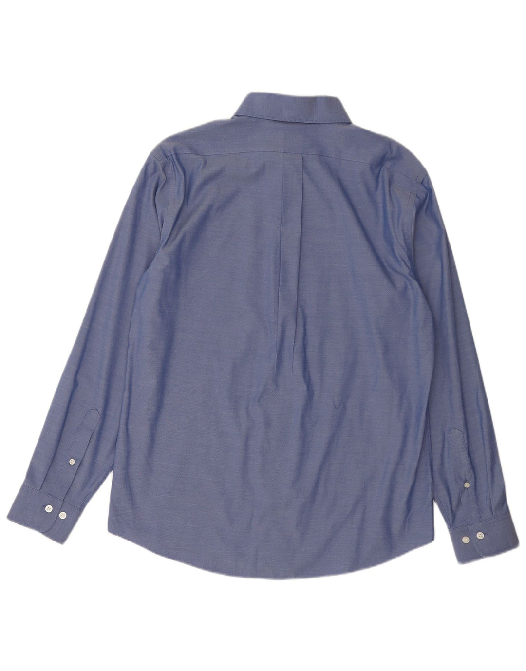 Brooks Brothers Herrenhemd aus mittelblauer Baumwolle