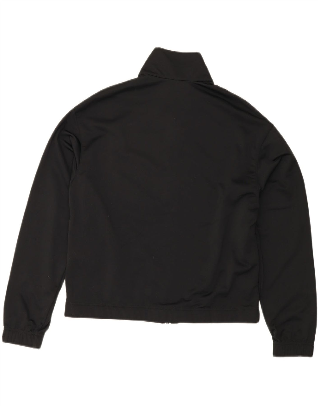 NIKE Womens Tracksuit Top Jacket UK 14 Medium Black Polyester Vintage Nike and Second-Hand Nike from Messina Hembry 