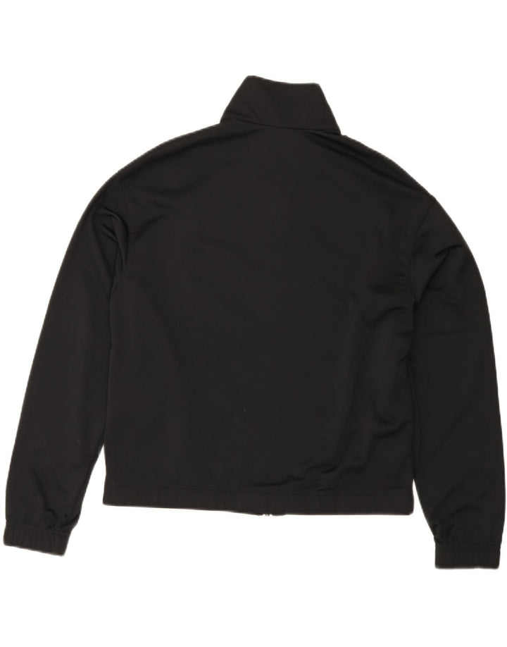 NIKE Womens Tracksuit Top Jacket UK 14 Medium Black Polyester Vintage Nike and Second-Hand Nike from Messina Hembry 