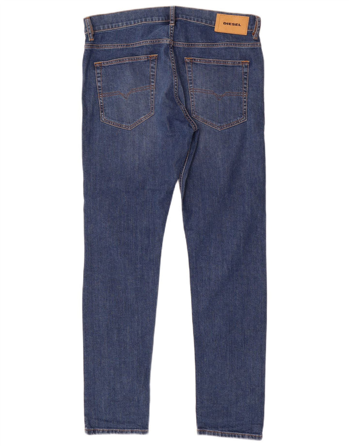 Diesel Herren Slim Jeans W32 L31 Blaue Baumwolle