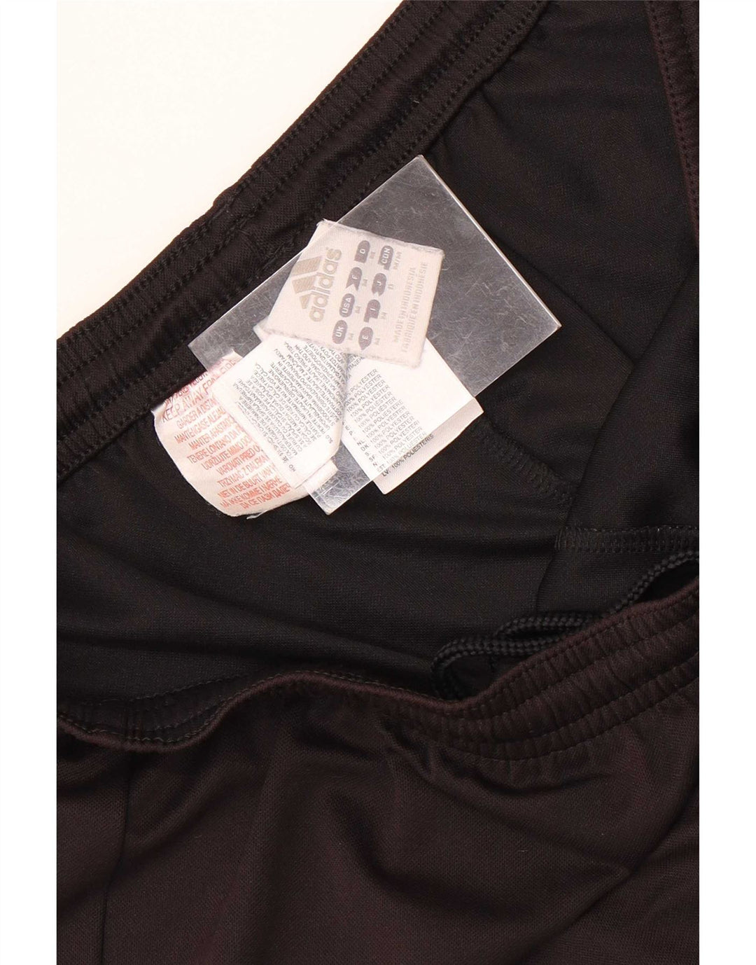 Adidas Herren-Sportshorts mit normaler Passform, mittelgroß, schwarz, Polyester, Sport
