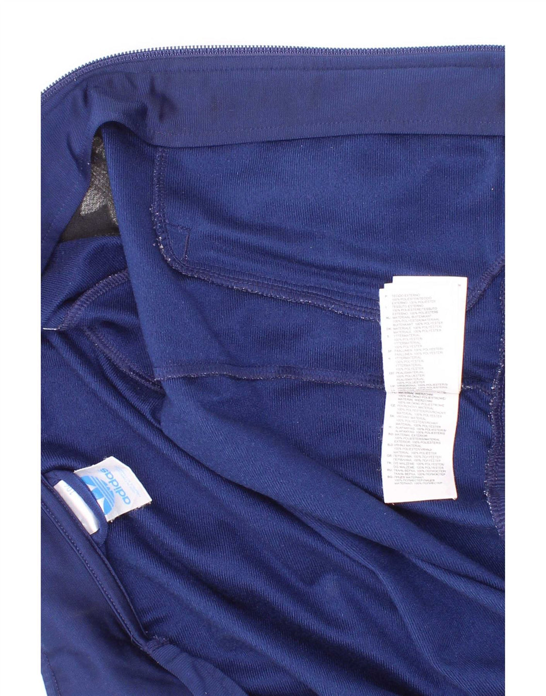 Adidas Jungen Trainingsanzug Top Jacke 3-4 Jahre Marineblau Polyester