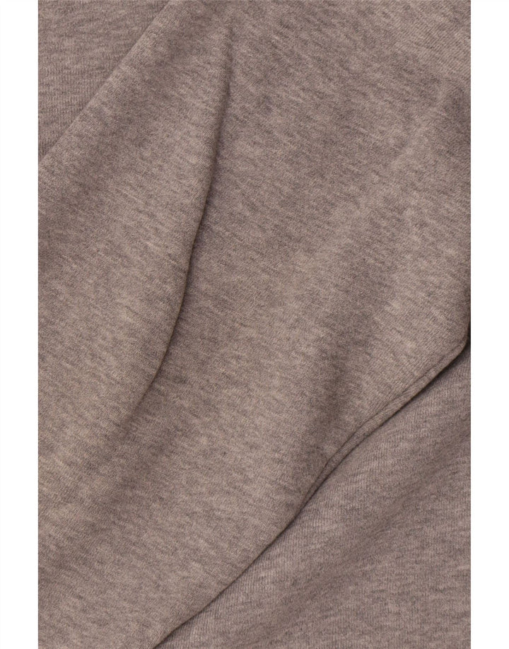Ellesse Herren-Sweatshirt-Pullover aus mittelgrauer Baumwolle