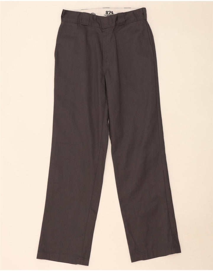 Dickies Herren Straight Original Fit Chinohose W30 L32 Grau Polyester