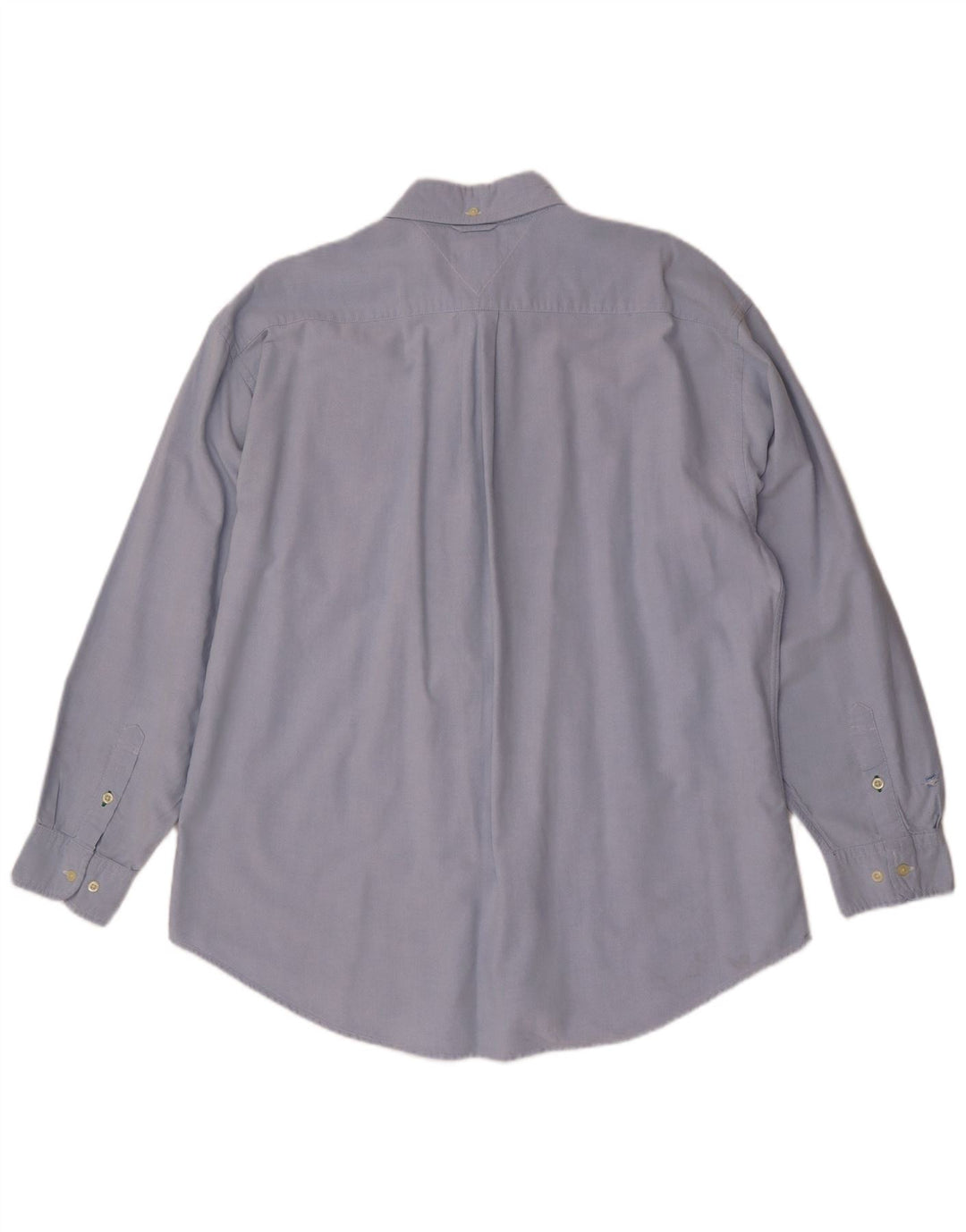 Tommy Hilfiger Herrenhemd XL, blaue Baumwolle
